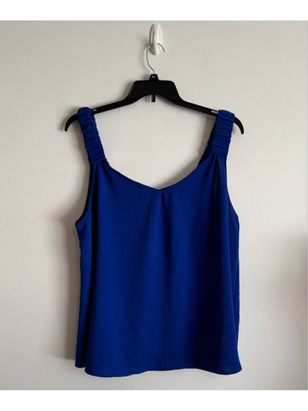 Women's GeeGee Royal Blue Sleeveless Tank Top Size 2X